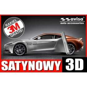 Feuille d'argent "Carbon" 3D 10x200cm