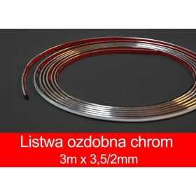 Tape chromÃ©e 3mx3