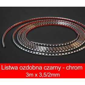 Tape chromÃ©e 3mx3