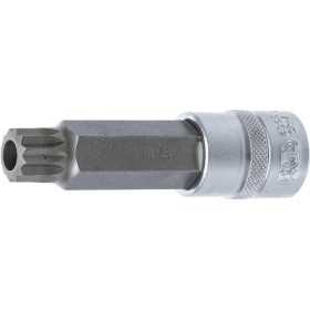 Douille Ã  embouts longueur 100 mm 12 5 mm 1/2" denture multiple intÃ©rieure pour XZN avec perÃ§age M18