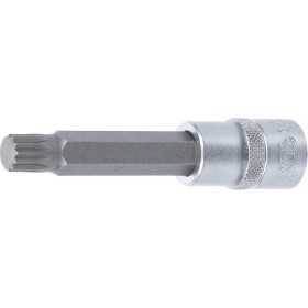 Douille Ã  embouts longueur 100 mm 12 5 mm 1/2" denture multiple intÃ©rieure pour XZN M12