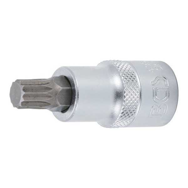 Douille Ã  embouts 12 5 mm 1/2" denture multiple intÃ©rieure pour XZN M10