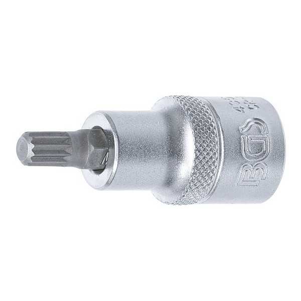 Douille Ã  embouts 12 5 mm 1/2" denture multiple intÃ©rieure pour XZN M8