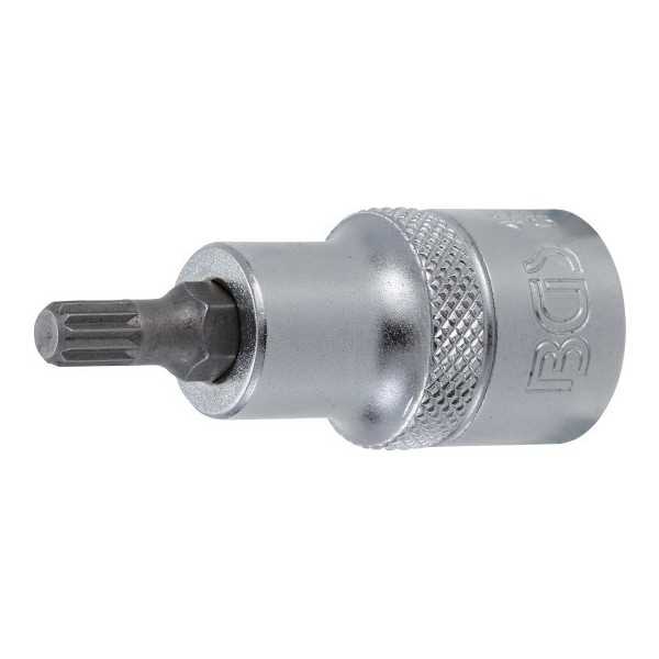 Douille Ã  embouts 12 5 mm 1/2" denture multiple intÃ©rieure pour XZN M6