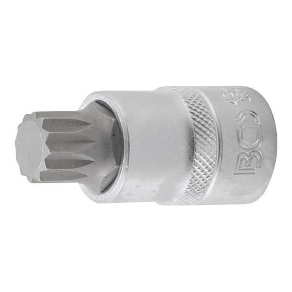 Douille Ã  embouts 12 5 mm 1/2" denture multiple intÃ©rieure pour XZN M16