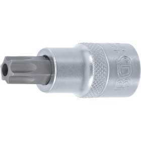Douille Ã  embouts 12 5 mm 1/2" profil T pour Torx avec perÃ§age T55