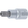 Douille Ã  embouts 12 5 mm 1/2" profil T pour Torx avec perÃ§age T55
