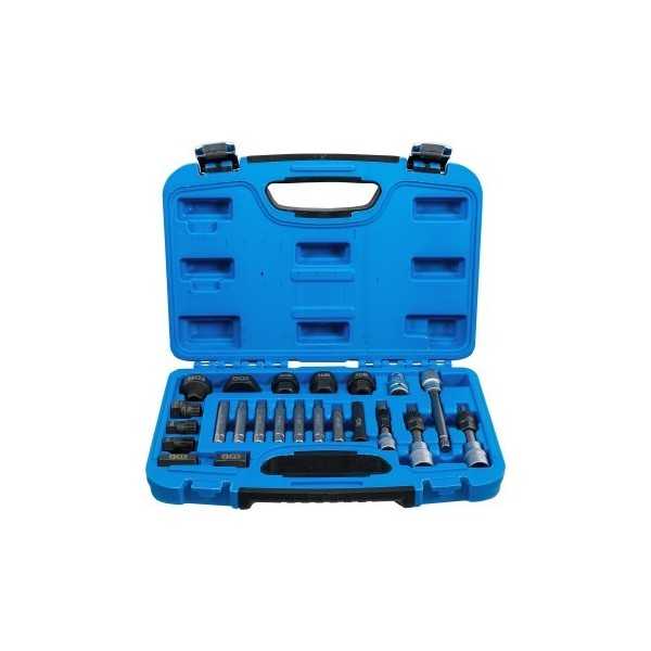 Jeu de clÃ©s Ã  embouts et douilles pour alternateur 23 piÃ¨ces