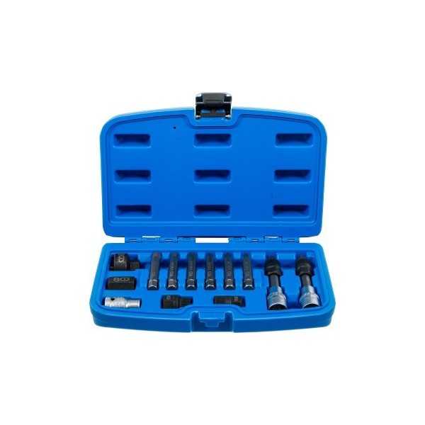 Jeu de douilles Ã  embouts pour alternateur 12 5 mm 1/2" 13 piÃ¨ces