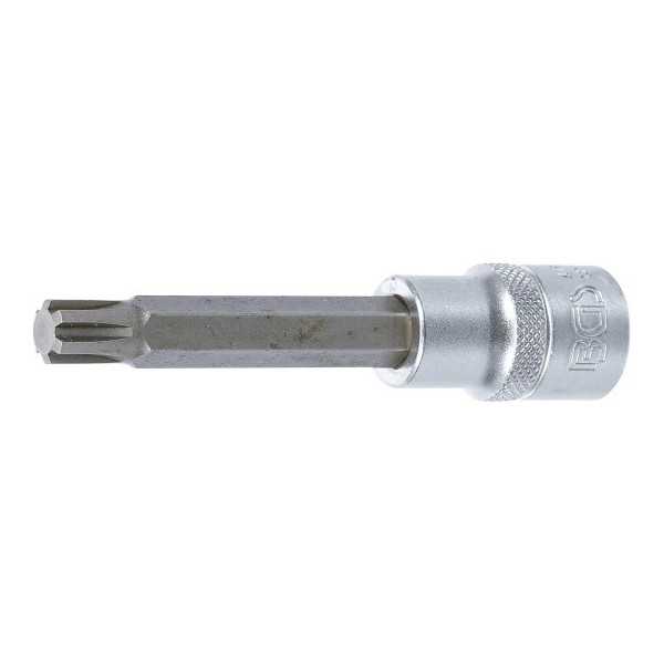 Douilles Ã  embouts longueur 100 mm 12 5 mm 1/2" profil cannelÃ© pour RIBE M10