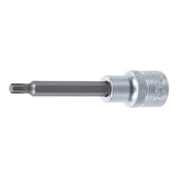 Douilles Ã  embouts longueur 100 mm 12 5 mm 1/2" profil cannelÃ© pour RIBE M6