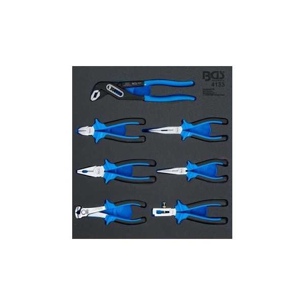 Insert de servante d'atelier 2/3 : Jeu de pinces 7 piÃ¨ces