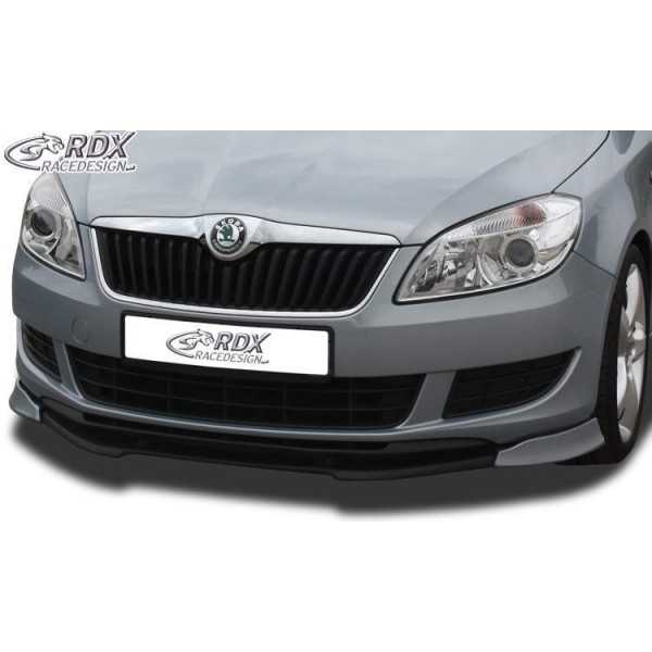 Spoiler avant RDX Vario X pour Skoda Fabia 2 Typ 5J 2010 Ã‰galement pour Roomster Praktik Front Lip Splitter