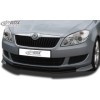 Spoiler avant RDX Vario X pour Skoda Fabia 2 Typ 5J 2010 Ã‰galement pour Roomster Praktik Front Lip Splitter