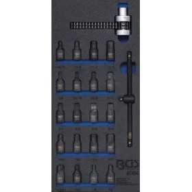 Insert de servante d'atelier 1/3: IntÃ©rieurs de cuves Ã  huile / clÃ© Ã  chaÃ®ne de filtre Ã  huile 22 piÃ¨ces