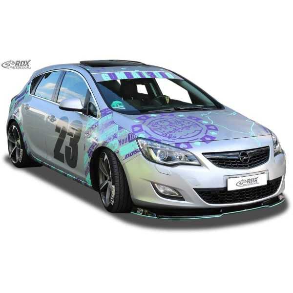 Spoiler avant RDX Vario X pour Opel Astra J 2012 Front Lip Splitter...