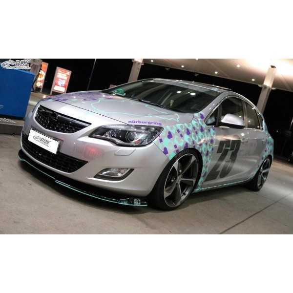Spoiler avant RDX Vario X pour Opel Astra J 2012 Front Lip Splitter...