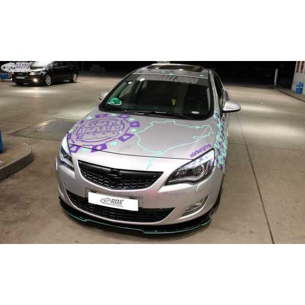 Spoiler avant RDX Vario X pour Opel Astra J 2012 Front Lip Splitter...