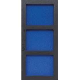 Insert de servante d'atelier 1/3 vide : 3 tablettes 408 x 189 x 32 mm