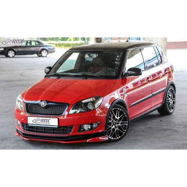 Spoiler avant RDX Vario X pour Skoda Fabia 2 Typ 5J 2010 Monte Carl...