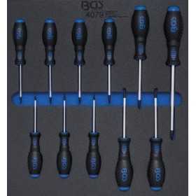 Insert de servante d'atelier 2/3 : Tournevis Profil T pour Torx T6 T40 11 piÃ¨ces