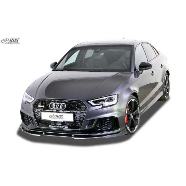Spoiler avant RDX Vario X pour Audi RS3 8V 2017 Front Lip Splitter ...