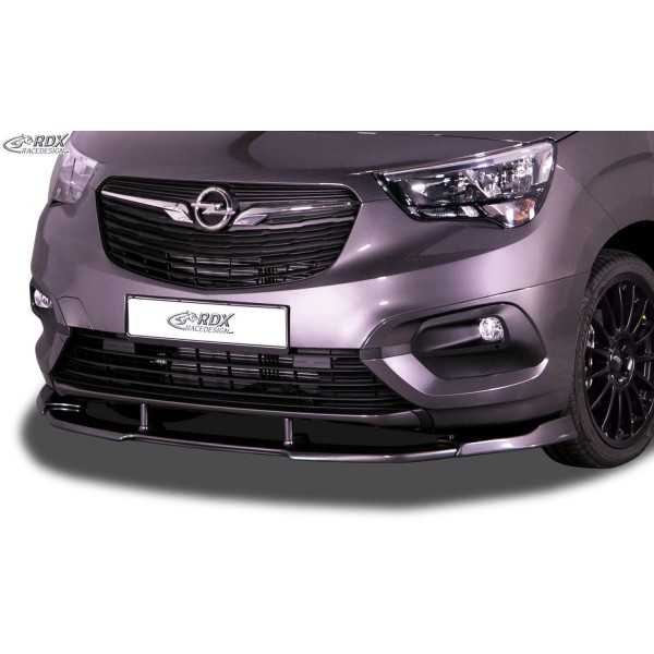Spoiler avant RDX Vario X pour Opel Combo Life Cargo 2018 Front Lip Splitter