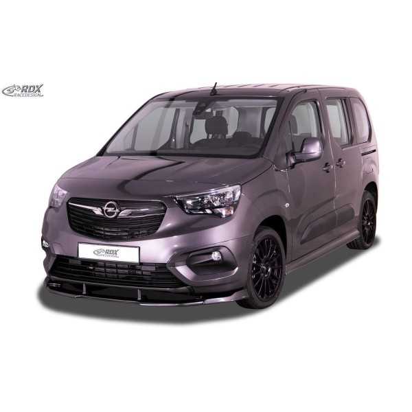 Spoiler avant RDX Vario X pour Opel Combo Life Cargo 2018 Front Lip...