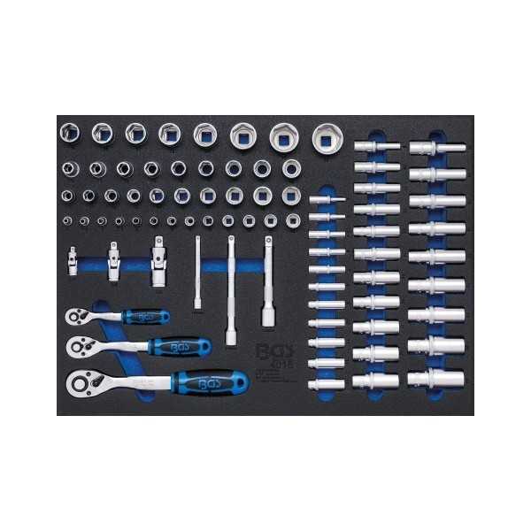 Insert de servante d'atelier 3/3 : Jeu de douilles 80 piÃ¨ces