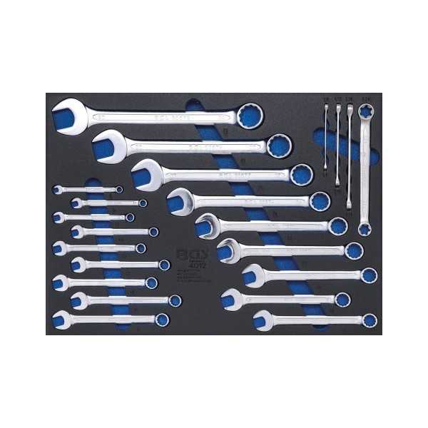 Insert de servante d'atelier 3/3 : ClÃ©s mixtes et profil E 22 piÃ¨ces