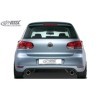 Insert de pare-chocs arrière RDX pour VW Golf 6 "GTI Look" | RDX | ...