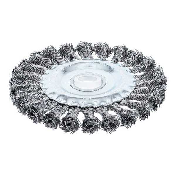 Brosse plate brosse ronde tressÃ©e Ã˜ 125 mm