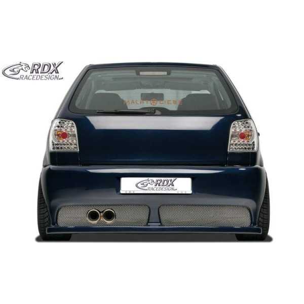 Pare-chocs arrière RDX pour VW Polo 6n avec plaque de paiement "GT4...