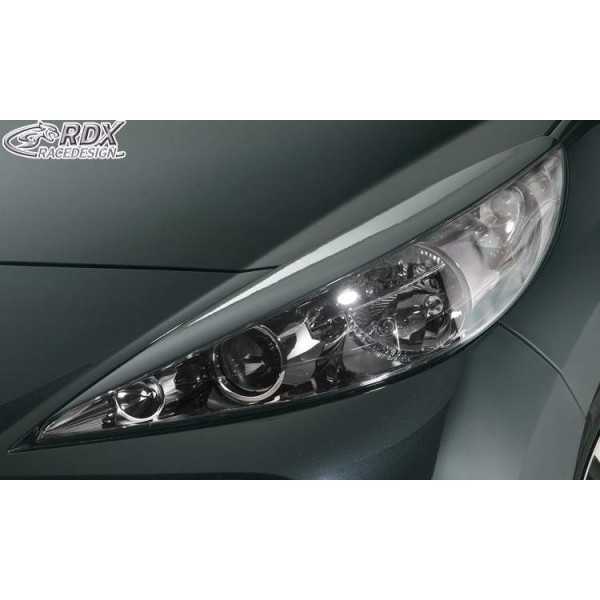 Housses de phare RDX pour Peugeot 207 207cc