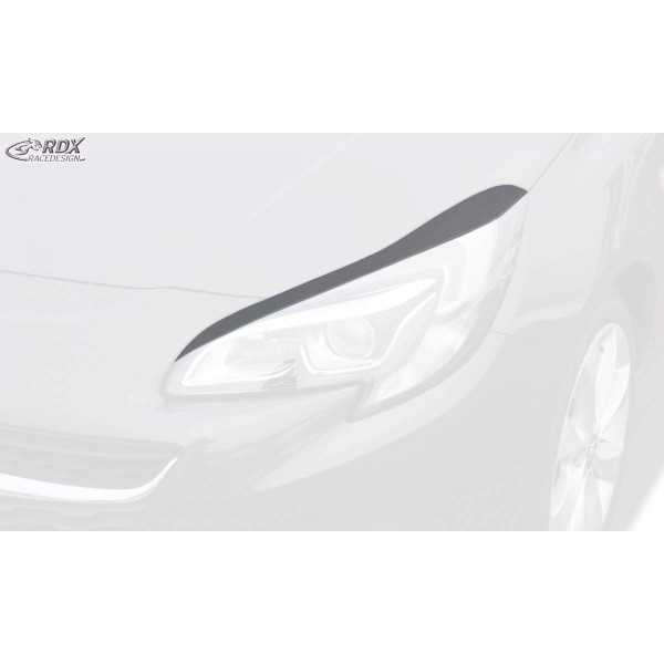 Couvre-phares RDX pour Opel Corsa E | RDX | Paupière de Phare