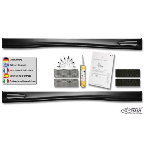 RDX Schidekirts pour Toyota AVENSIS T25 2003 2009 "GT4" | RDX | Bas...