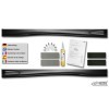 RDX Schidekirts pour Toyota AVENSIS T25 2003 2009 "GT4" | RDX | Bas...