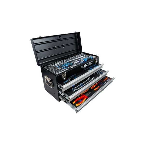 Caisse Ã  outils mÃ©tallique 3 tiroirs avec 147 outils