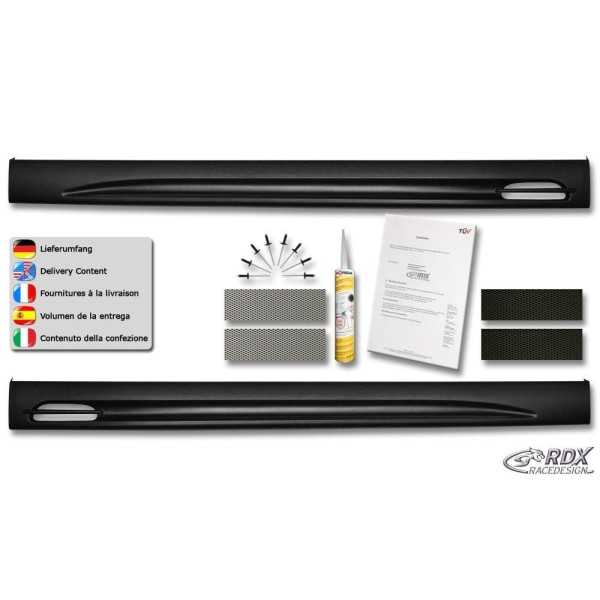 Schectekirts RDX pour Mazda 2 DY 2003 2007 "GT Race" | RDX | Bas de...