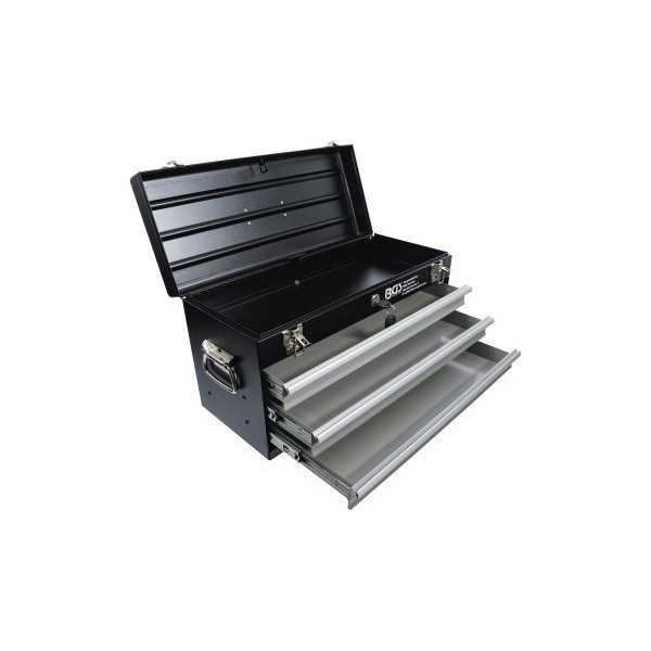 Caisse Ã  outils mÃ©tallique vide 3 tiroirs