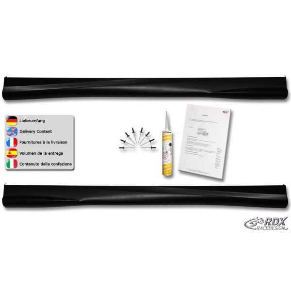 RDX Schidekirts pour Seat Ibiza 6F "Turbo" | RDX | Bas de Caisse