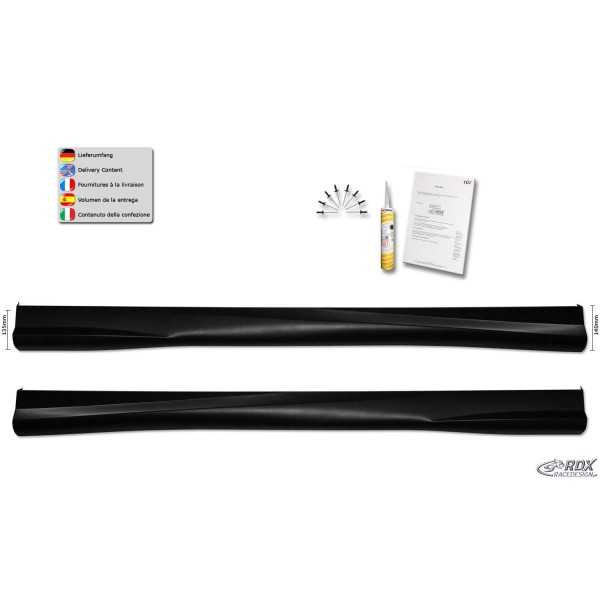 Schotiles de RDX pour Toyota Avensis T25 2003 2009 "Turbo R" | RDX ...