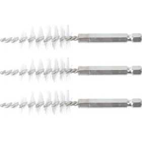 Brosse plate Nylon 18 mm 6 3 mm 1/4" 3 piÃ¨ces