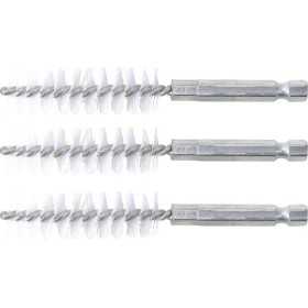 Brosse plate Nylon 15 mm 6 3 mm 1/4" 3 piÃ¨ces