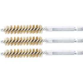 Brosse en laiton 11 mm 6 3 mm 1/4" 3 piÃ¨ces