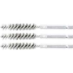Brosse en acier 10 mm 6 3 mm 1/4" 3 piÃ¨ces