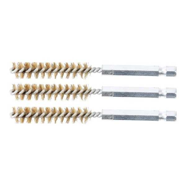 Brosse en laiton 10 mm 6 3 mm 1/4" 3 piÃ¨ces