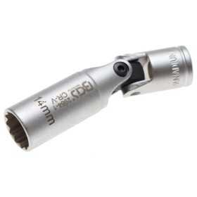 Douille articulÃ©e de bougie douze pans 10 mm 3/8" 14 mm