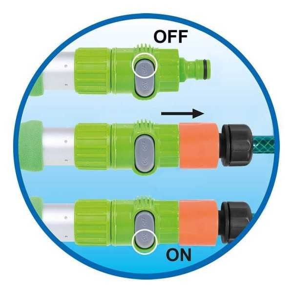 Brosse de lavage chenille manche télescopique 2,5 mètres |  | Brosse