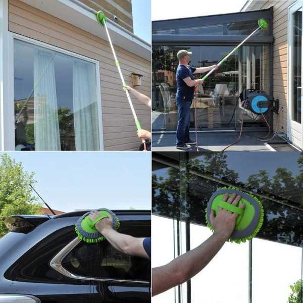 Brosse de lavage chenille manche télescopique 2,5 mètres |  | Brosse